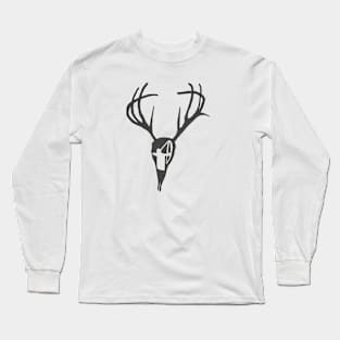 Archery deer hunting skull Long Sleeve T-Shirt